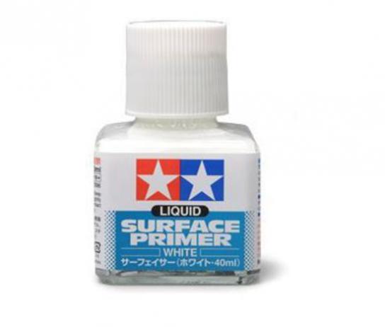 Tamiya Liquid Surface Primer White 40ml image