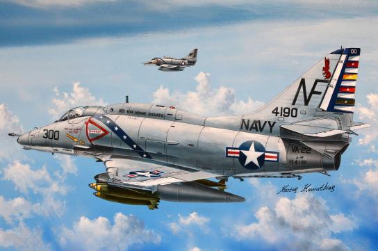 HobbyBoss 1/72 A-4F Sky Hawk image