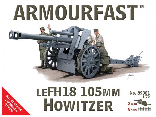 Armourfast 1/72 LeFH18 105mm Howitzer image