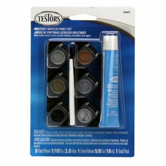 Testors Military Acrylic Paint Set image