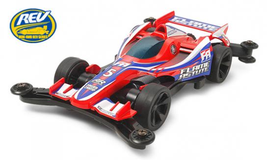Tamiya Mini 4WD Jr Flame Astute Red Special - Limited Edition image