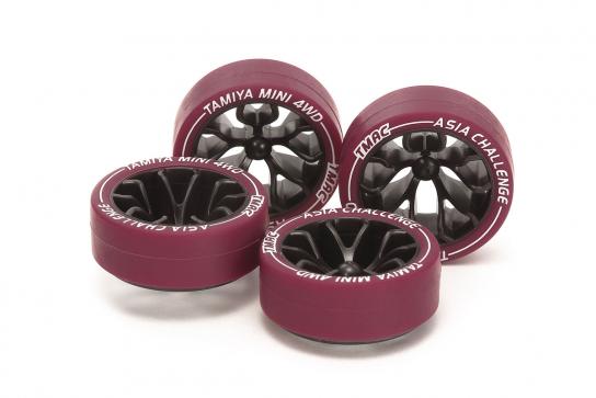 Tamiya Tires & Carbon Wheels TMAC Mini 4WD image