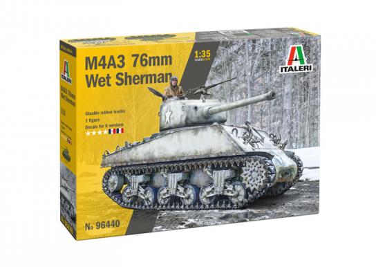 Italeri 1/35 M4A3 76mm Wet Sherman image