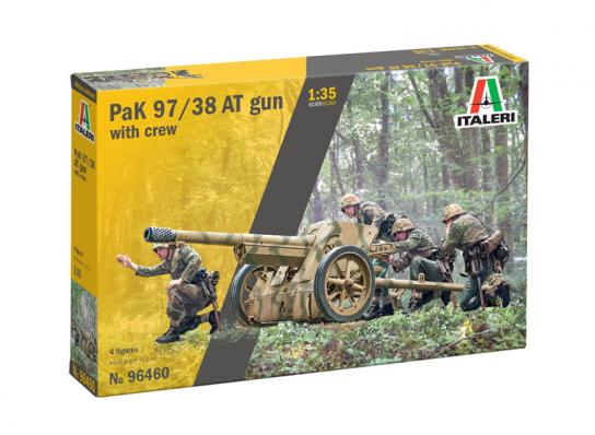 Italeri 1/35 PaK 97 / 38 AT Gun with Crew image