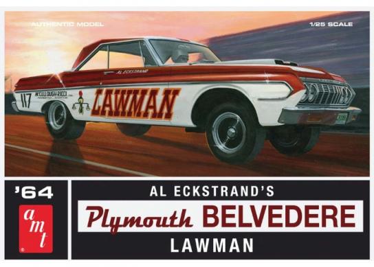 AMT 1/25 1964 Plymouth Belvedere Lawman Super Stock image