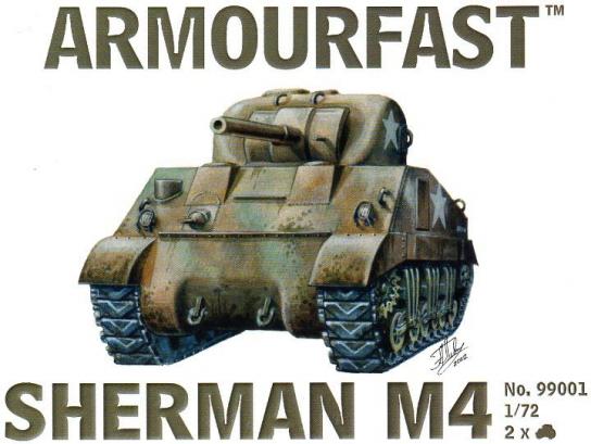 Armourfast 1/72 Sherman M4 image