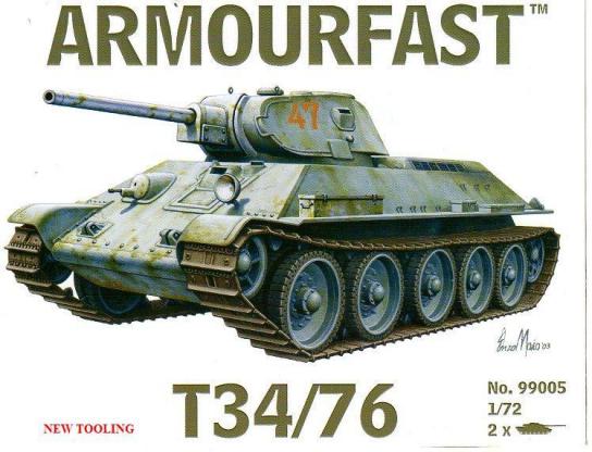 Armourfast 1/72 T34-76 image