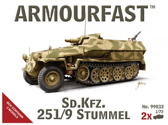 Armourfast 1/72 Sd.Kfz. 251/9 Stummel image