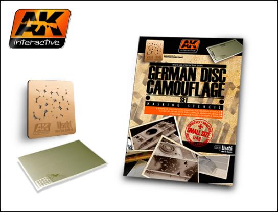AK Interactive Books/DVDs German Camo Disc Set 1/48 image