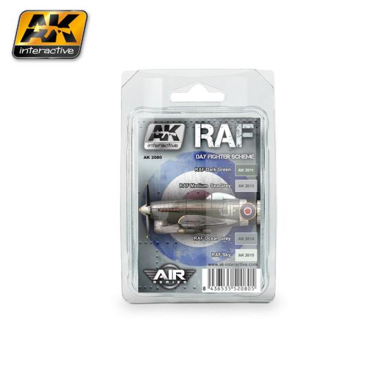 AK Interactive RAF Day Fighter Scheme Colour Set image