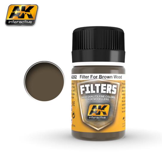 AK Interactive Filter for Brown Wood 35ml image