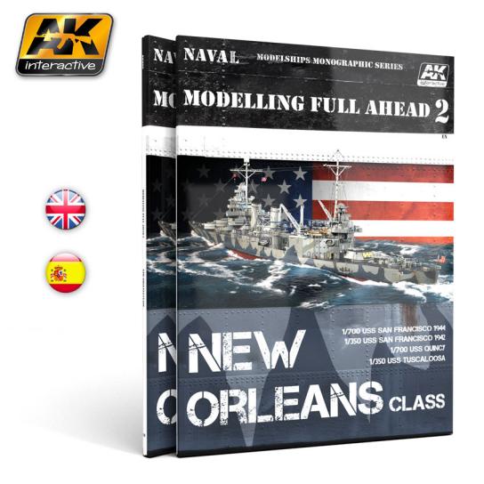 AK Interactive Books/DVDs Modelling Full Ahead 2 New Orleans Class image