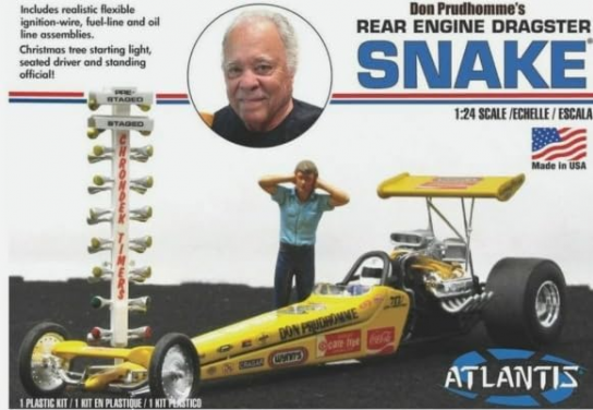 Atlantis 1/24 Don Prudhomme Snake Rear Engine Dragster image