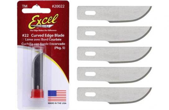 Excel #2 Curved Blades 5 Pack image