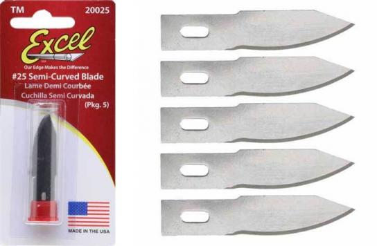 Excel #2 Shallow Curve Blade 5 Pack image