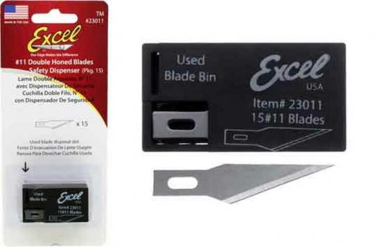 Excel #11 Knife Blade Safety Dispenser (15 Pack) image