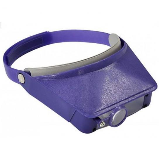 Excel Deluxe Magna Visor Purple image