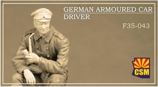 CSM 1/35 German Armoured Car Driver image