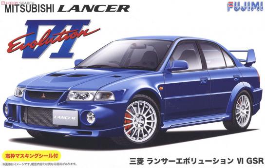 Fujimi 1/24 Mitsubishi Lancer Evolution VI GSR image