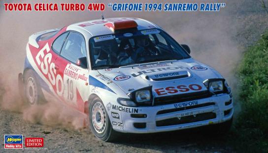 Hasegawa 1/24 Toyota Celica Turbo 4WD "Grifone 1994 Sanremo" image