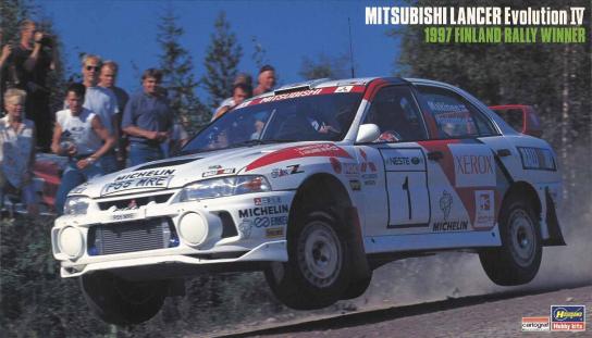 Hasegawa 1/24 Mitsubishi Lancer Evolution IV "1997 Finland Winner" image