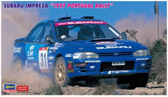 Hasegawa 1/24 Subaru Impreza "1997 Portugal Rally" image