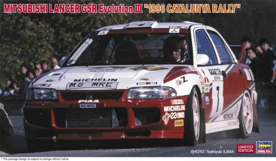 Hasegawa 1/24 Mitsubishi Lancer GSR Evolution III "1996 Catalunya" image