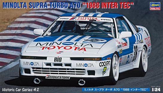 Hasegawa 1/24 Minolta Supra Turbo A70 "1998 Inter Tec" image