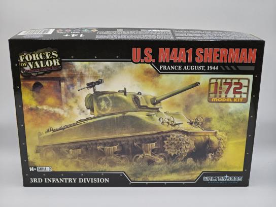 Forces of Valor 1/72 Sherman Tank 'France August 1944' image