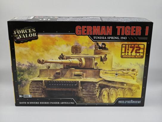 Forces of Valor 1/72 Tiger I Tank (Early Production) 'Tunisia Spring 1943' image