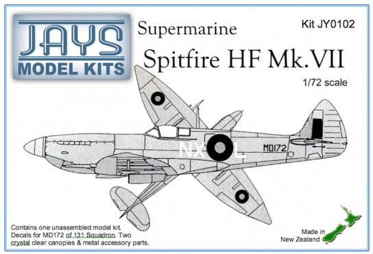 Jays Models 1/72 Supermarine Spitfire HF Mk.VII image