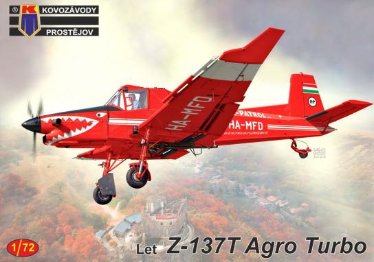 Kovozavody Prostejov 1/72 Let Z-137T Agro Turbo incl. ZK-PJO image