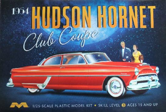 Moebius 1/25 1954 Hudson Hornet Coupe image