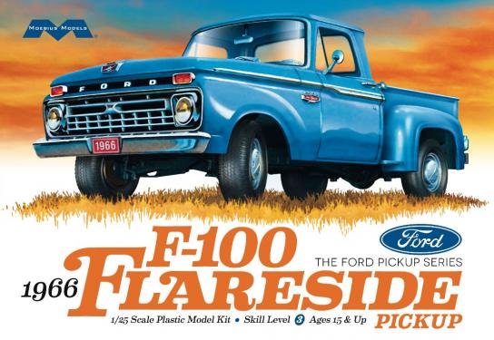 Moebius 1/25 1966 Ford F-100 Flareside image