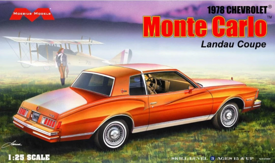 Moebius 1/25 Chevrolet Monte Carlo Landau 1978 image