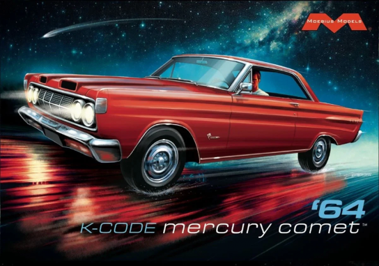 Moebius 1/25 Mercury Comet K Code 1964 image
