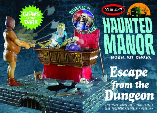 Polar Lights 1/12 Haunted Manor Escape From the Dungeon image