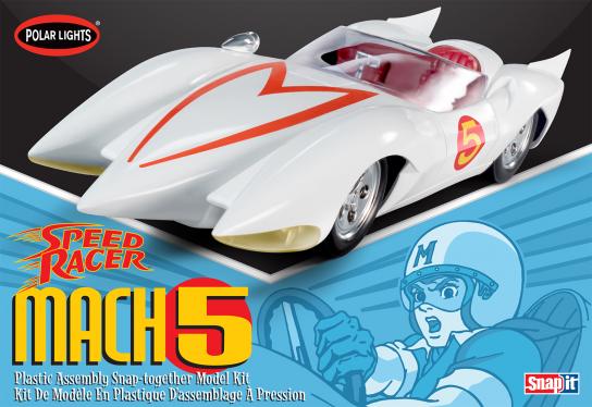 Polar Lights 1/25 Speed Racer Mach V - SNAP Kit image