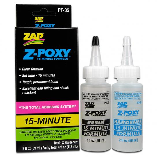 Zap Z-Poxy 15 Minute Epoxy 4oz (118ml) image