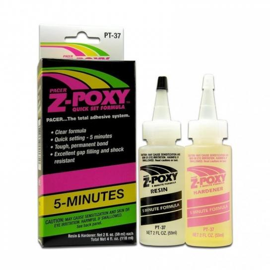 Zap Z-Poxy 5 Minute Epoxy 4oz (118ml) image