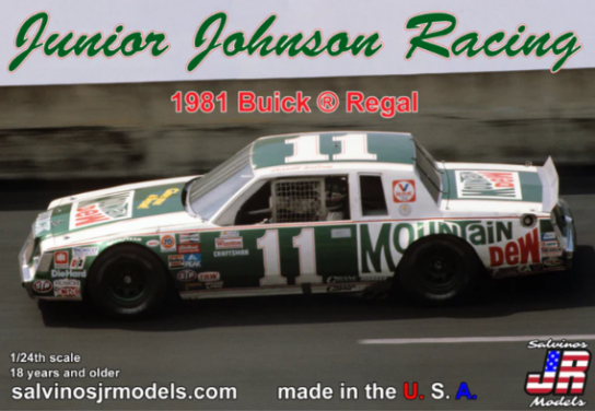 Salvinos Jr 1/24 J.Johnson Buick 1981 Buick Cup Champion driven by Darrel Waltrip image