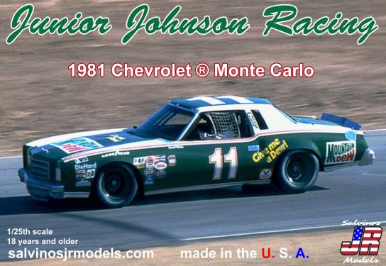 Salvinos Jr 1/25 Junior Johnson Racing 1981 Monte Carlo image