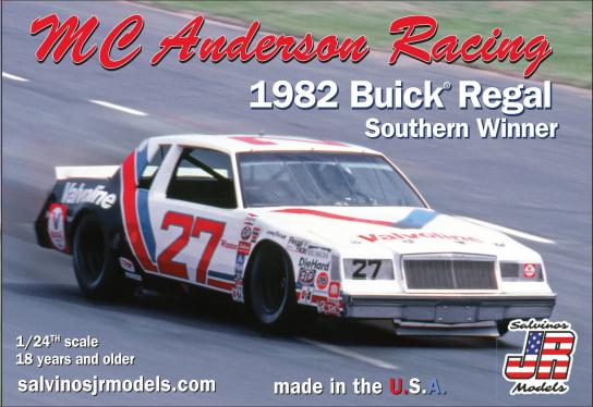 Salvinos Jr 1/24 MC Anderson Racing 1981 Buick Regal Southern Winner image