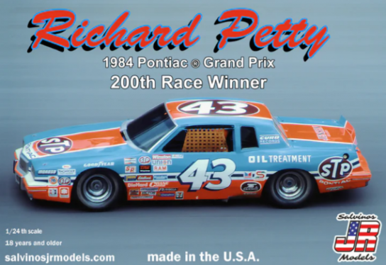 Salvinos Jr 1/24 Richard Petty 1984 Pontiac Grand Prix 200th Race Winner image