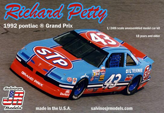 Salvinos Jr 1/24 Richard Petty 1992 Pontiac Grand Prix image