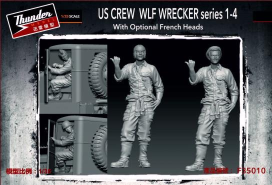 Thunder Model 1/35 Crew M1000 Wrecker Series 1-4 and Similar Vehicles image