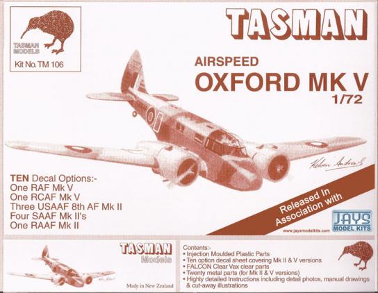 Tasman Models 1/72 Airspeed Oxford Mk.V image