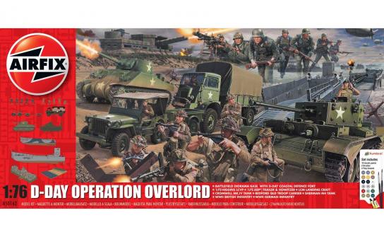 Airfix 1/76 D-Day Operation Overlord Modelling Set image