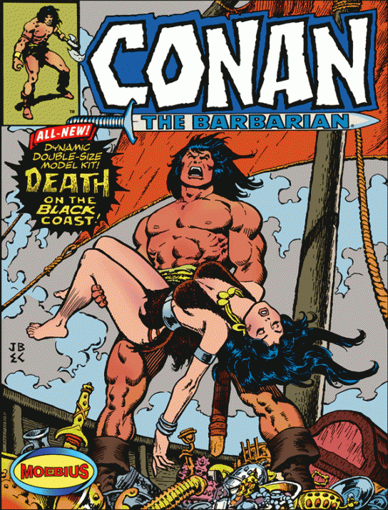 Moebius 1/6 Conan the Barbarian "Death of Belit" image