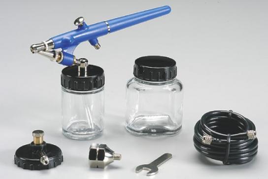 Hobbico External Mix Airbrush Set with Two Bottles image